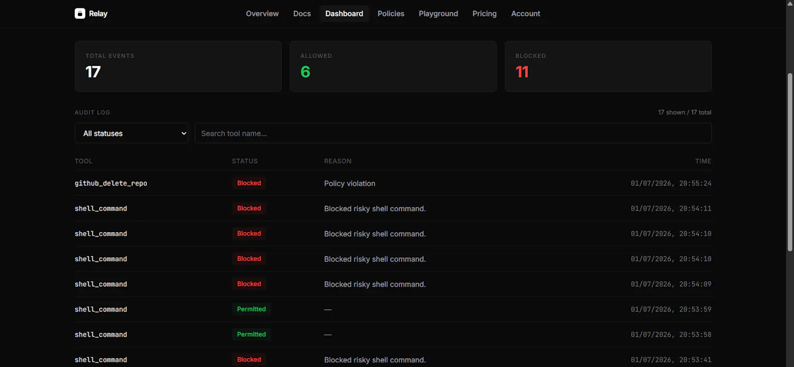 Relay Security screenshot 7
