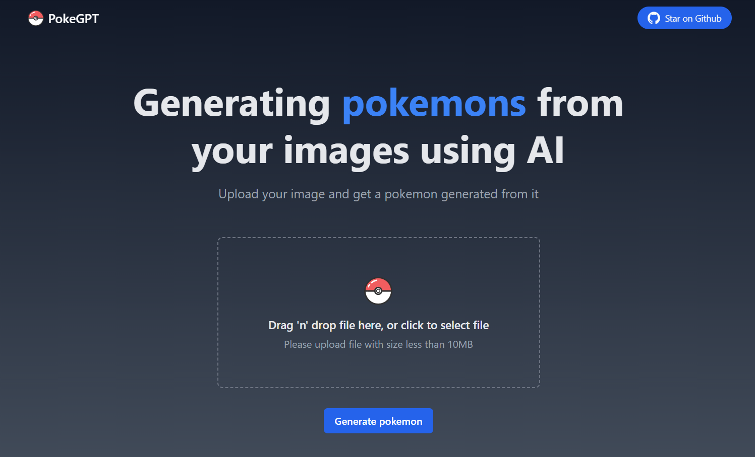 Menjana pokemon dari gambar media 1