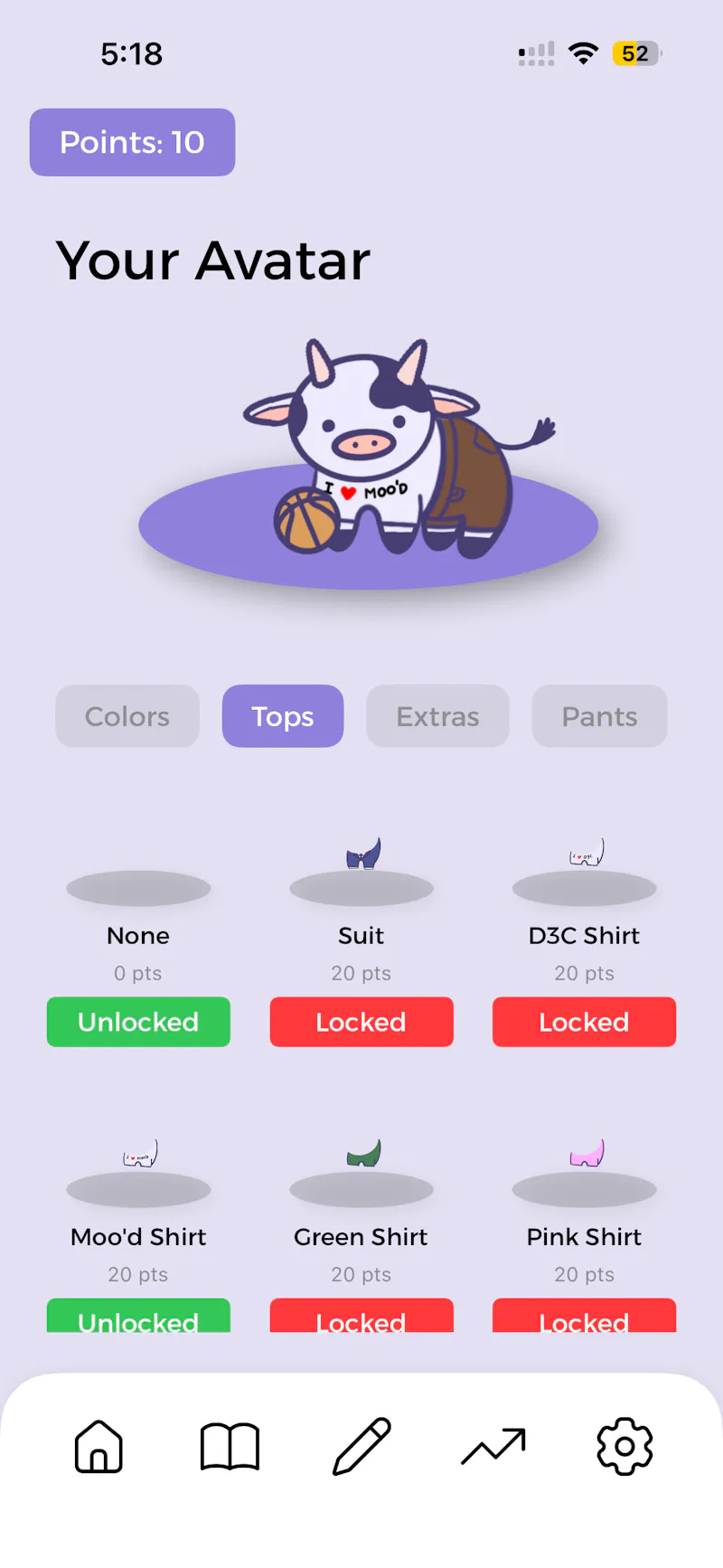 Moo'd screenshot 1