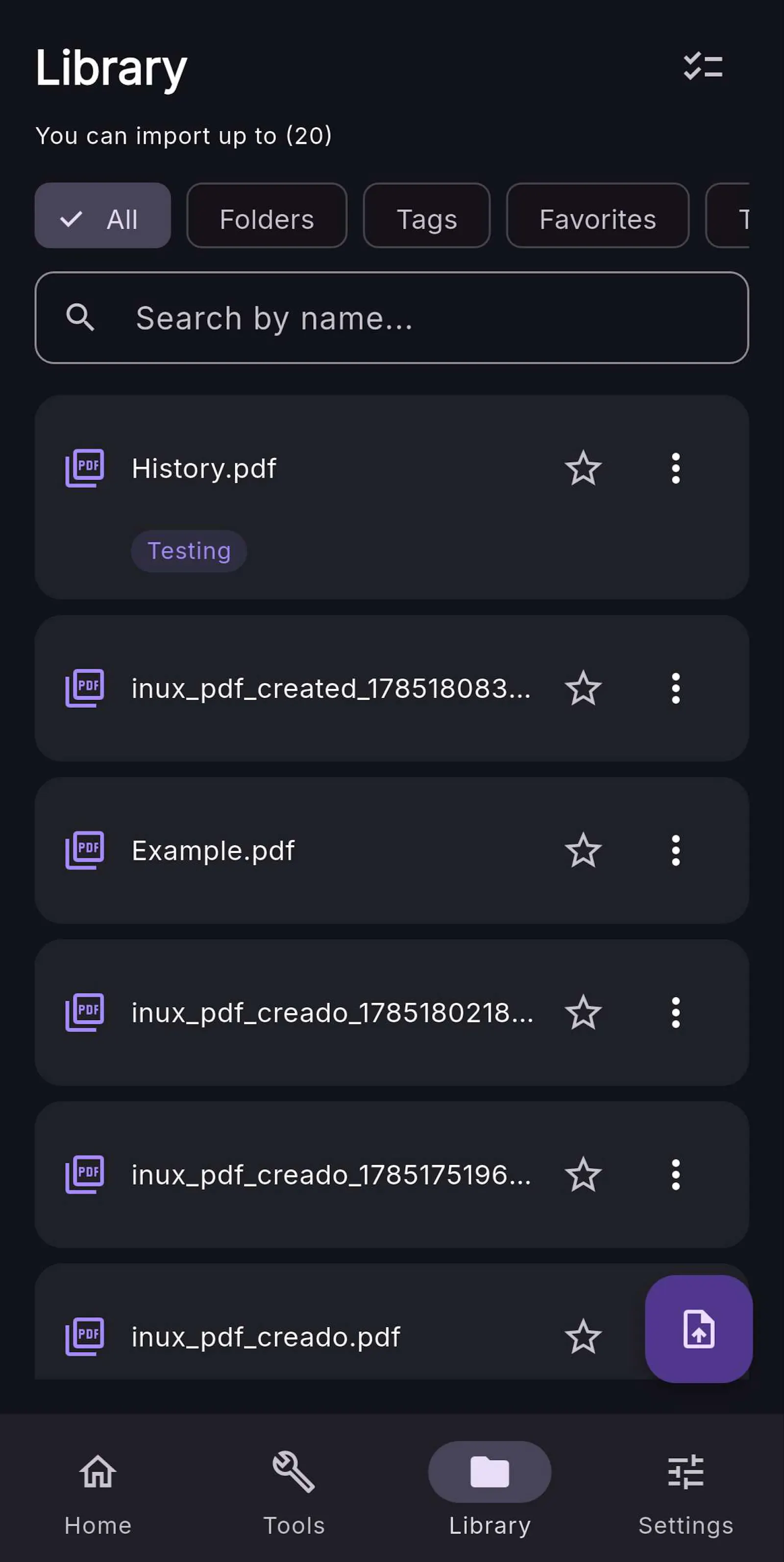 Inux PDF screenshot 4
