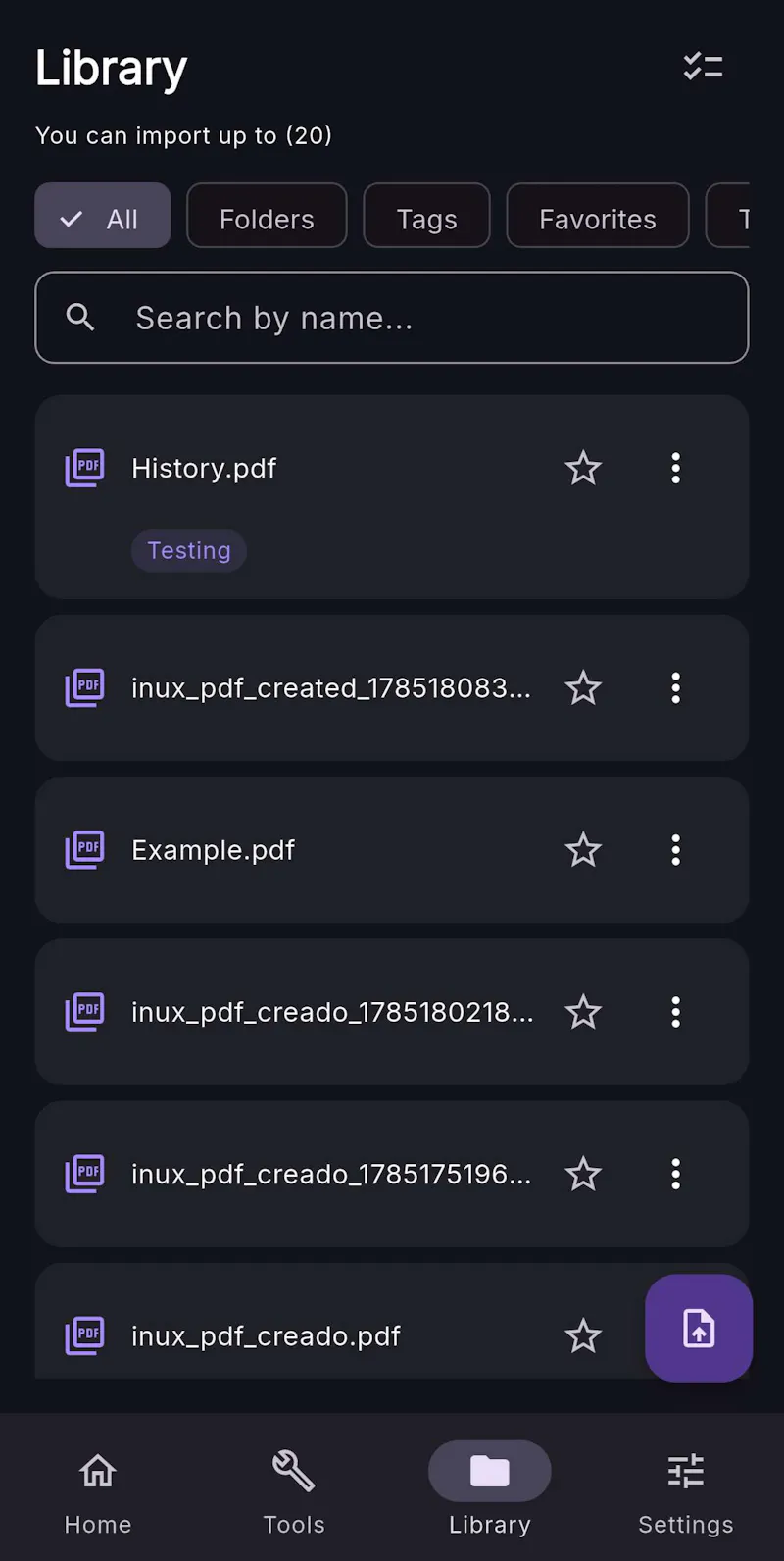 Inux PDF screenshot 4