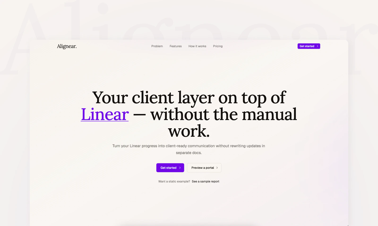 Alignear screenshot 1
