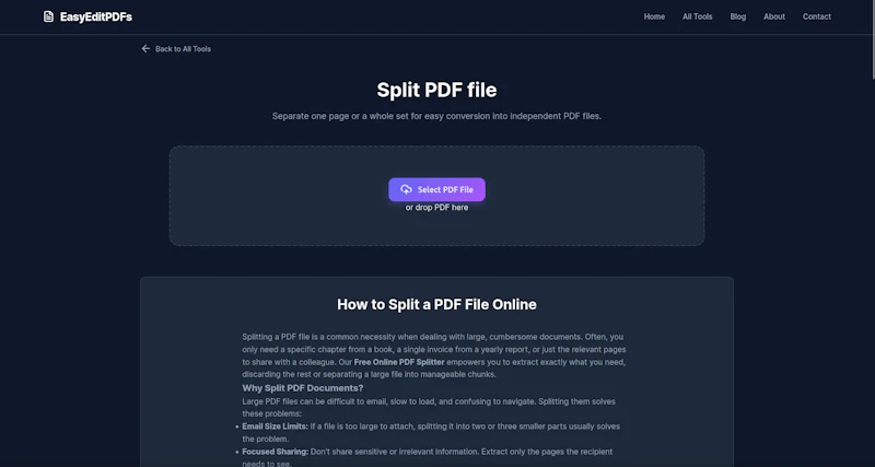 EasyEditPDFs screenshot 3