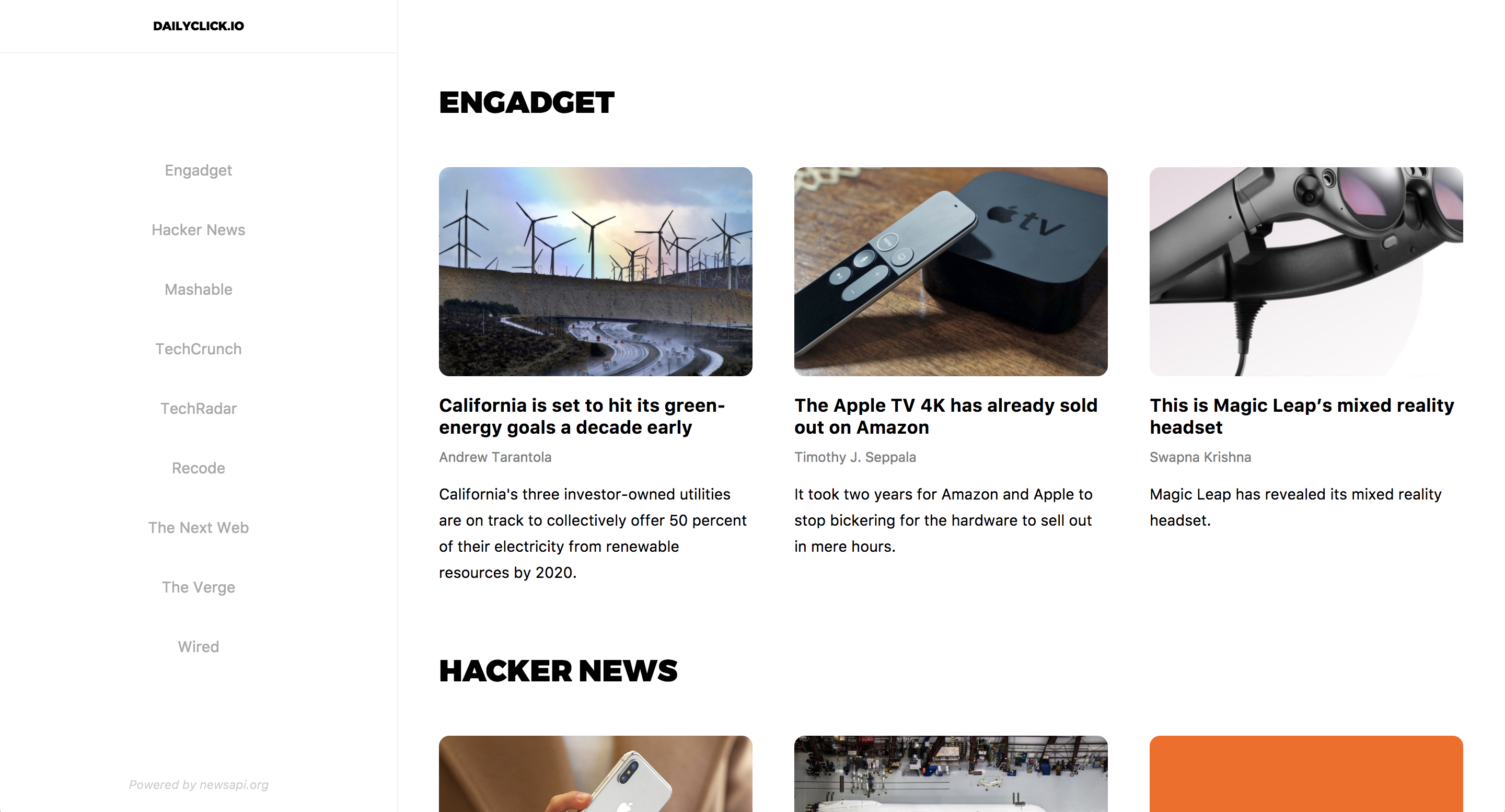 Dailyclick.io gallery image