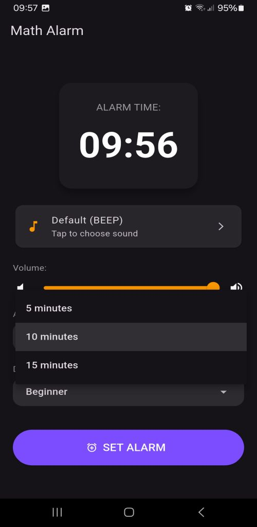 Math Alarm - Solve to Wake Up gallery image