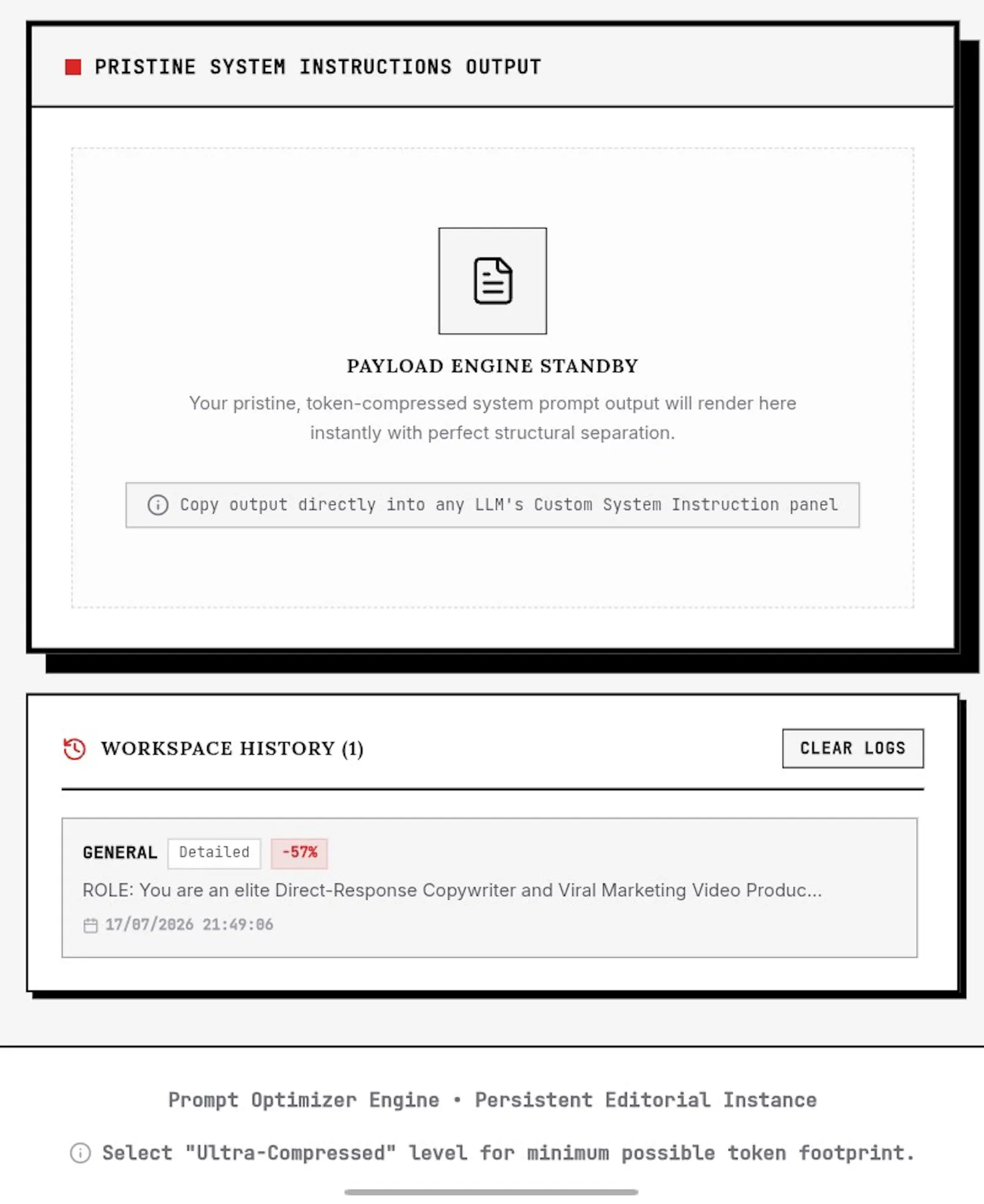 Prompt-optimizer  screenshot 1