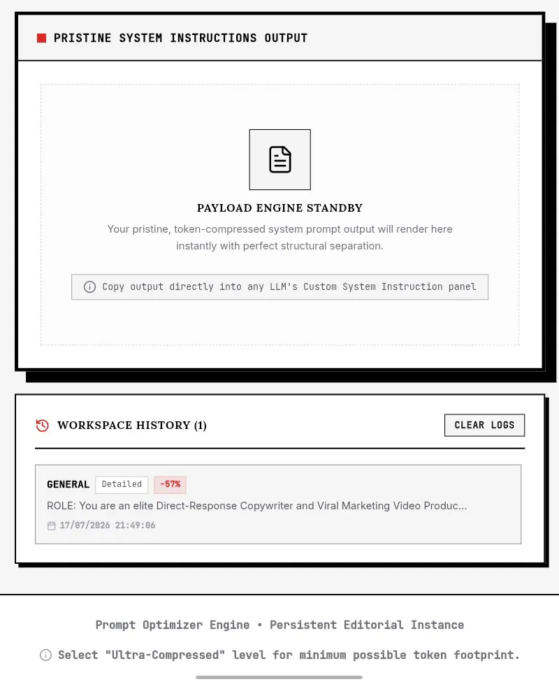 Prompt-optimizer  screenshot 1