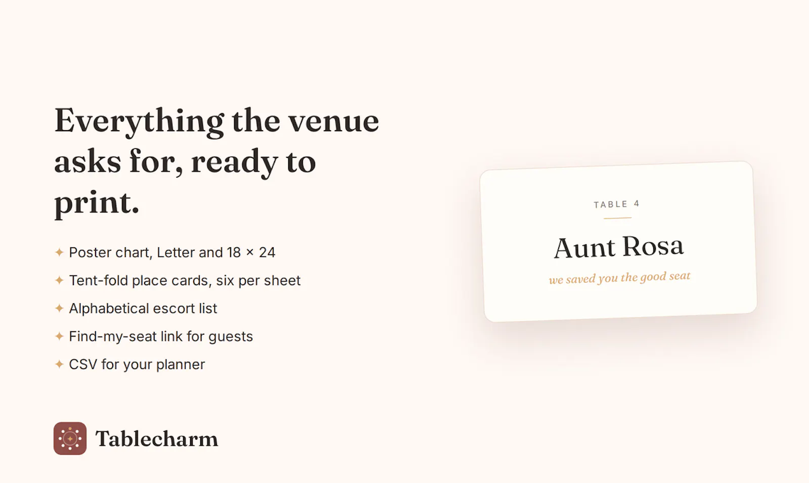 Tablecharm screenshot 4