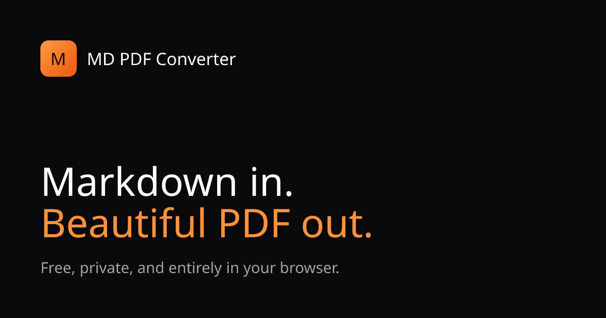 MD PDF Converter gallery image