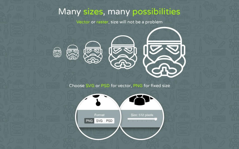 FlatIcon.com Mac App gallery image