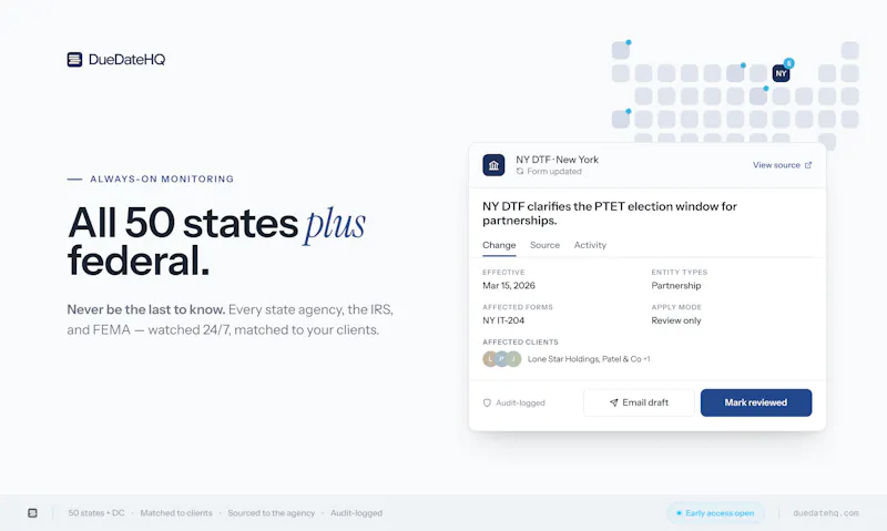 DueDateHQ screenshot 2