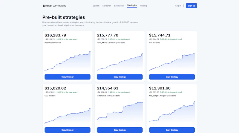 Insider Copy Trading screenshot 2