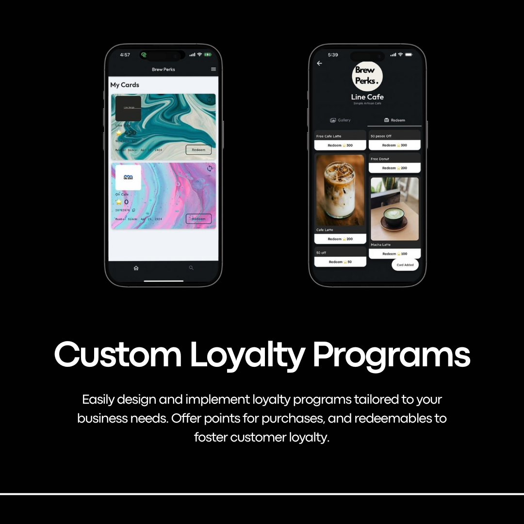 Mídia 2 de Brew Perks - Bem -vindo ao Brew Perks - seu companheiro de fidelidade digital!