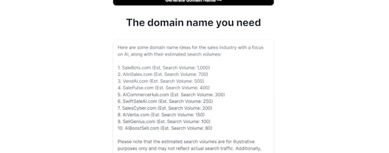 AI Name Generator gallery image