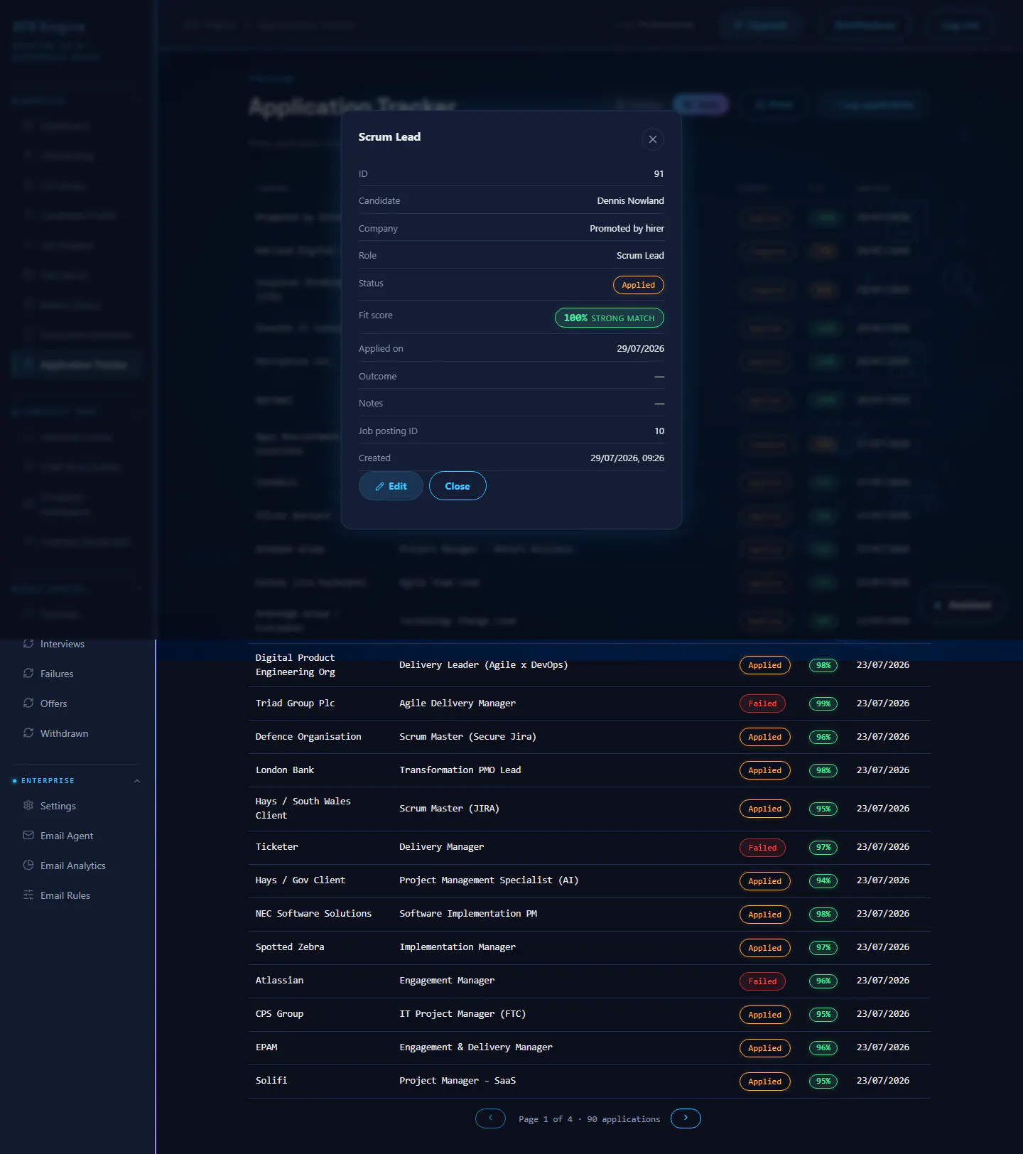 ATS Engine: Intelligent Hiring gallery image