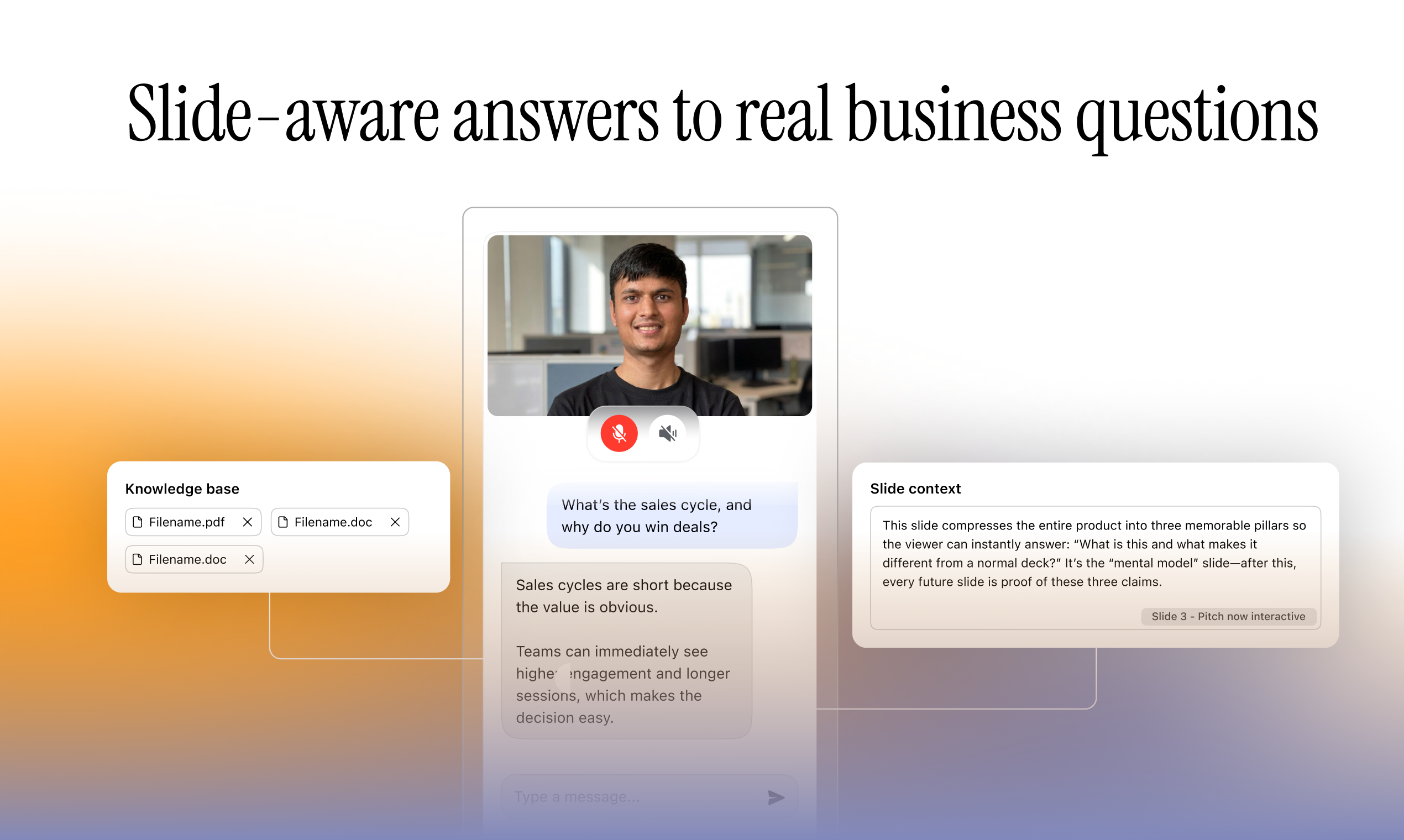 Interactpitch - Screenshot 2 showing product features and functionality