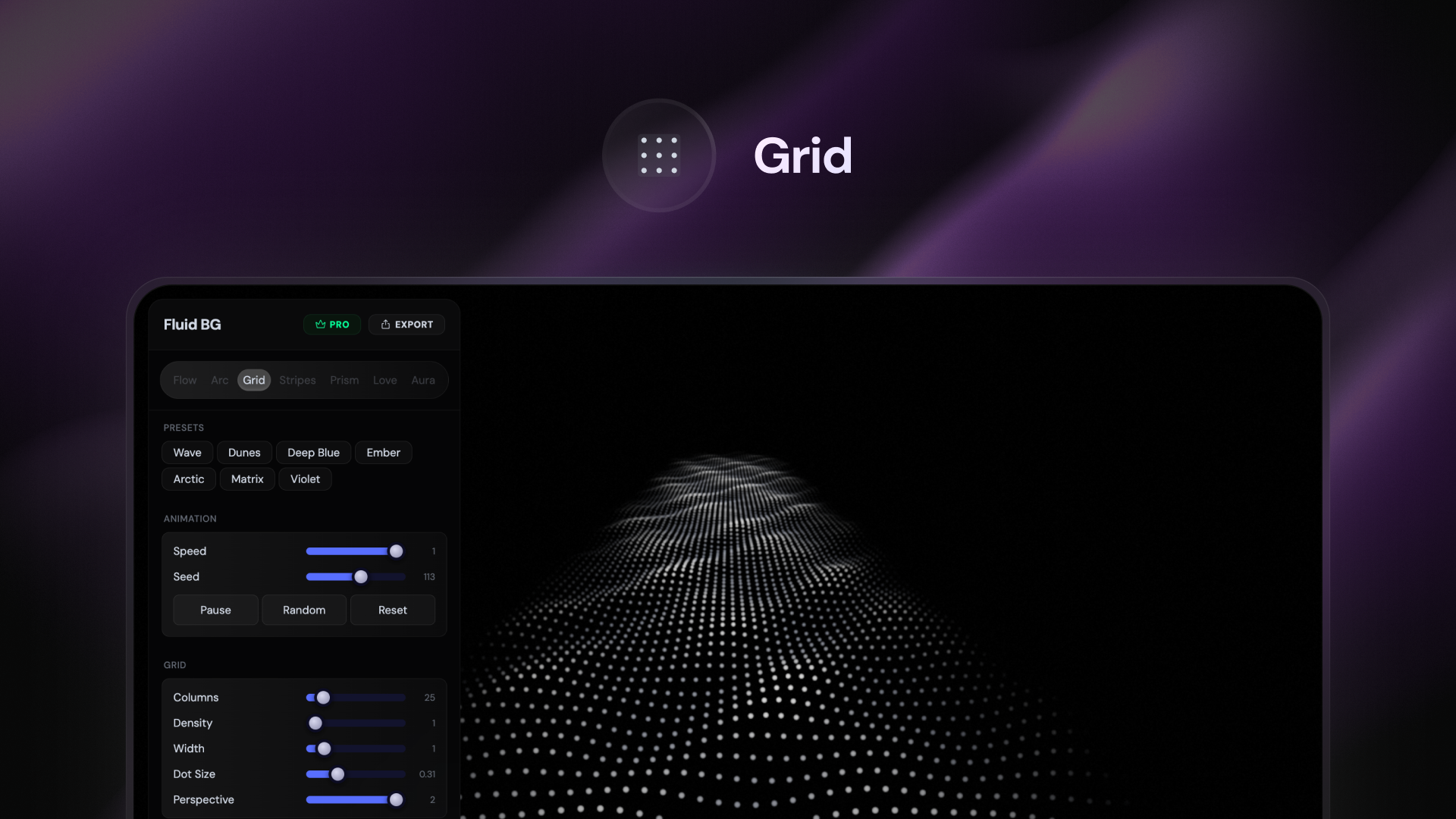 Fluid Background Studio gallery image