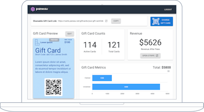 Paneau Gift Cards gallery image