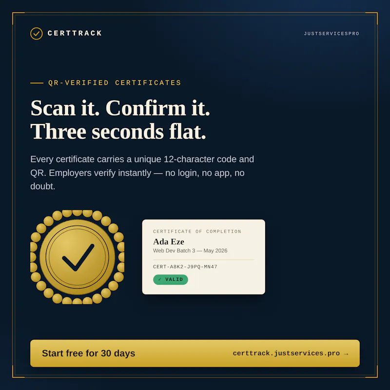 CertTrack  screenshot 8