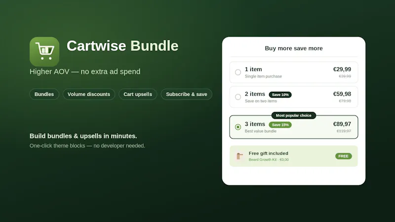 Cartwise screenshot 1