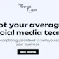 Your social team
