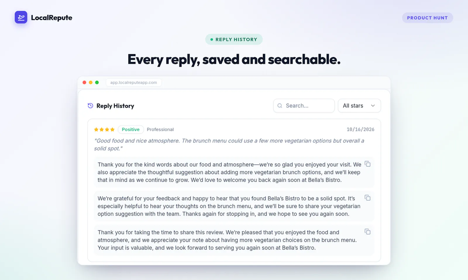 LocalReputeapp screenshot 4