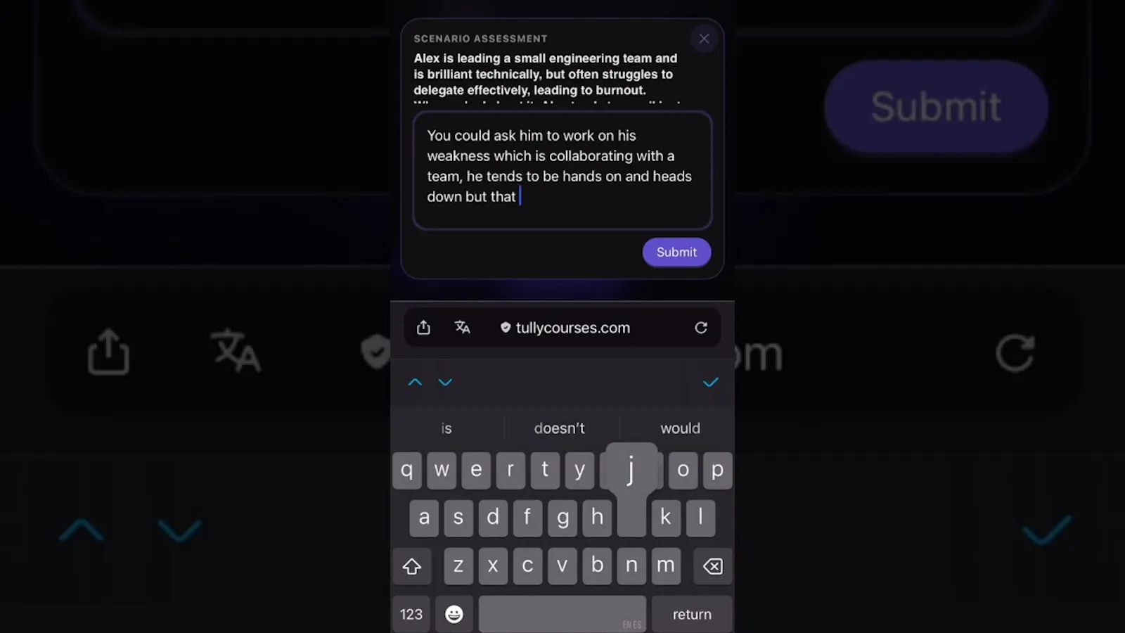 Tully Courses screenshot 1 (video preview)