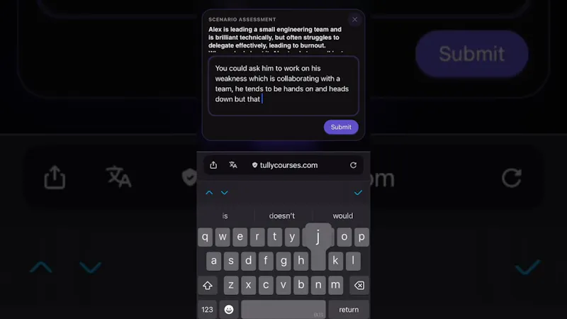 Tully Courses screenshot 1 (video preview)