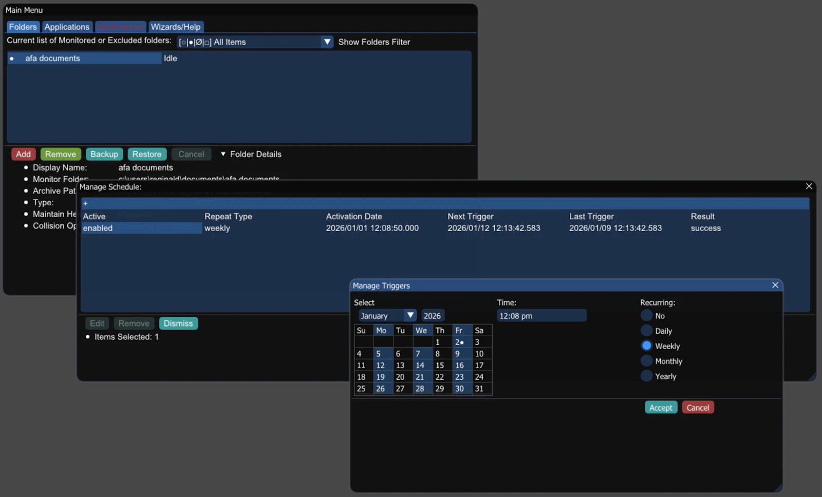 Active File Archiver takes off  screenshot 13