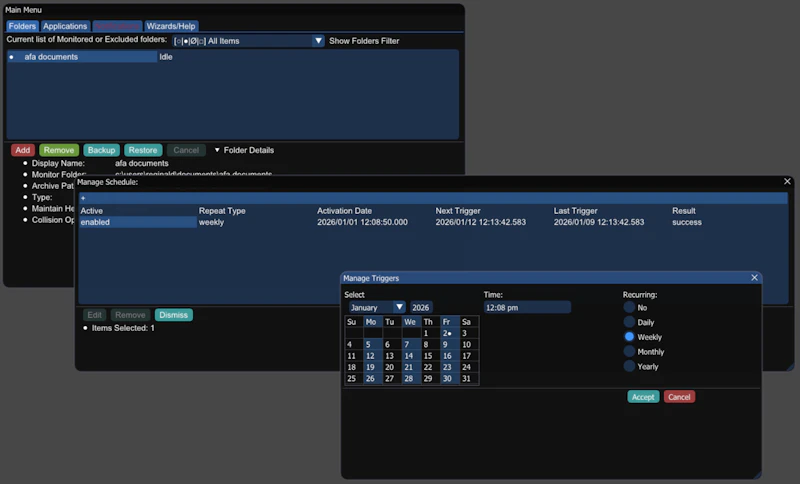 Active File Archiver takes off  screenshot 13