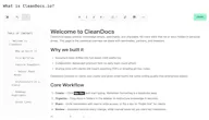 CleanDocs.io