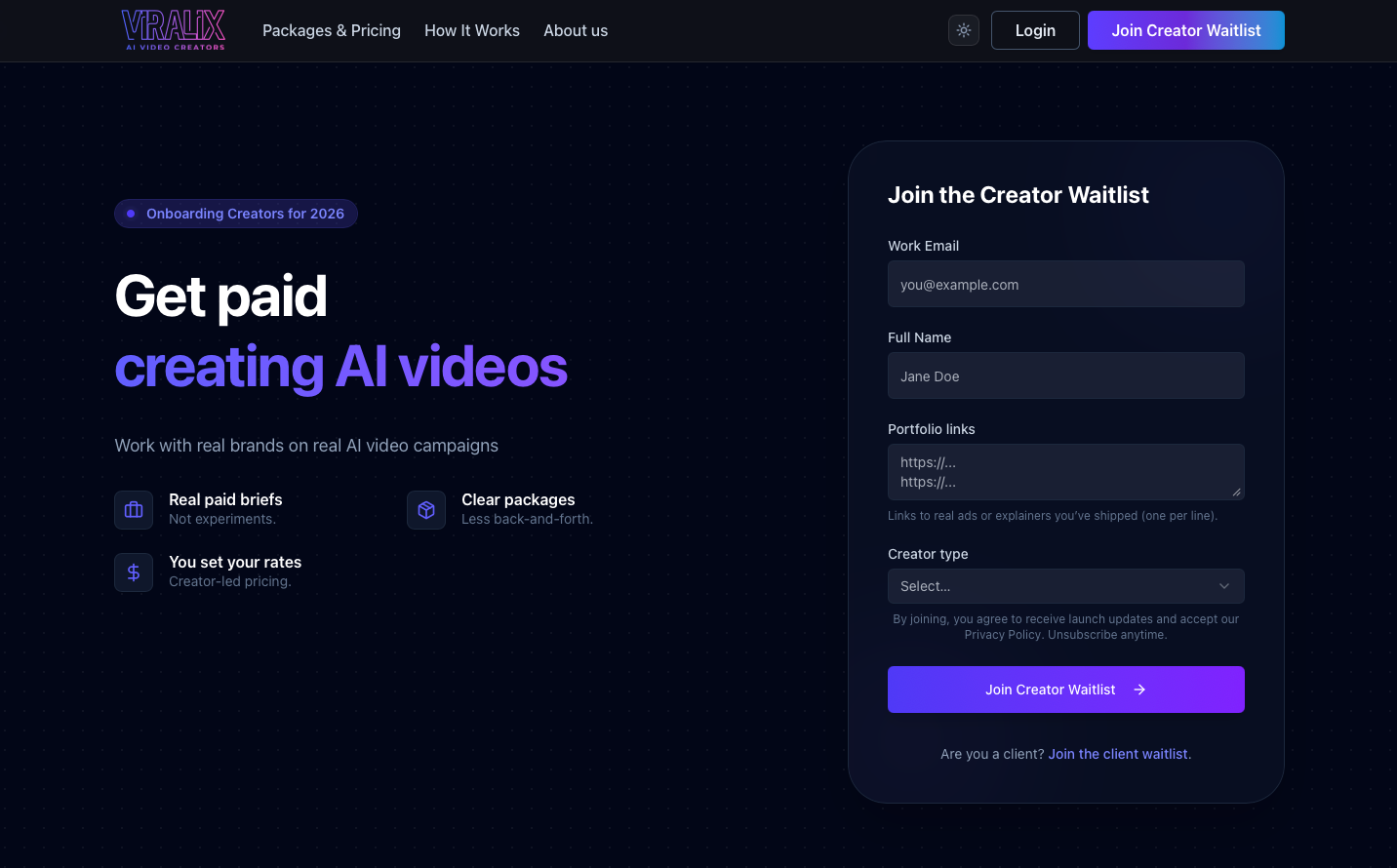Viralix | AI Video Creators gallery image