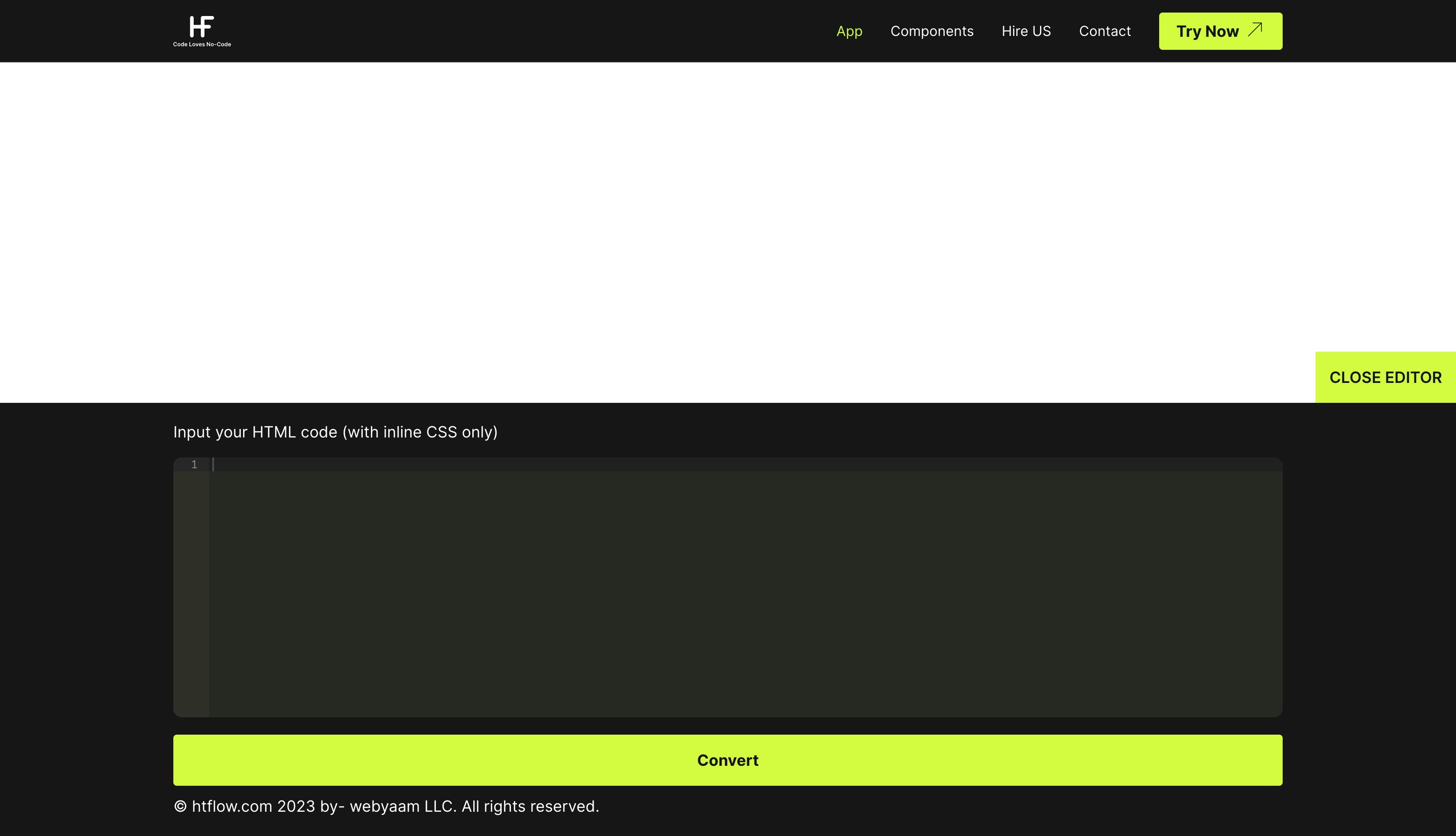 Htflow- html- webflow dönüşüm aracı - HTML web sitesini webflow'a dönüştürün medya 2