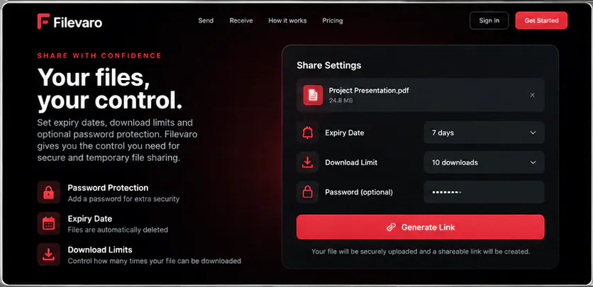 Filevaro – File Sharing gallery image