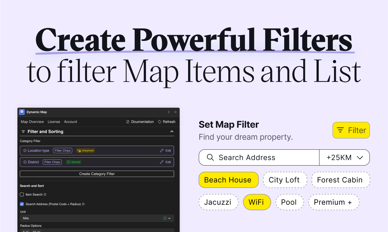 Dynamic Map for Webflow [Version 1.0] gallery image