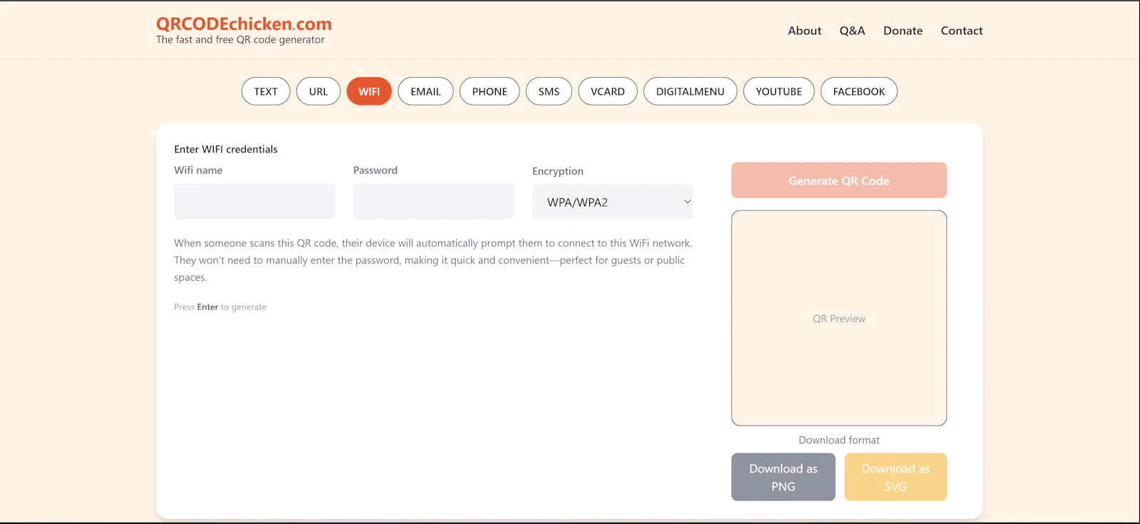 QRCodeChicken screenshot 4