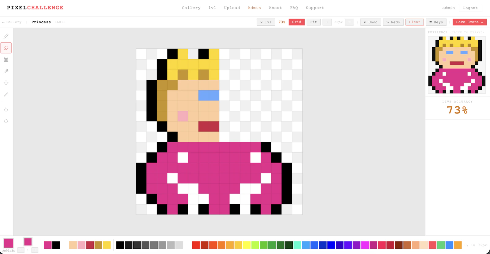 PixelChallenge — Learn Pixel Art screenshot 3