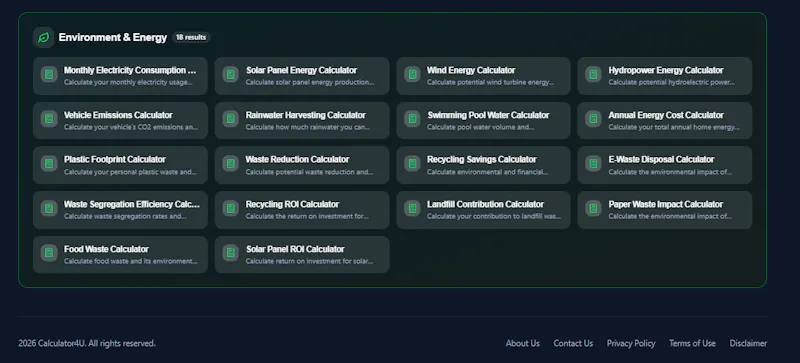 Calculator4U v2.0 screenshot 4