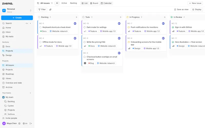 Zvena screenshot 1