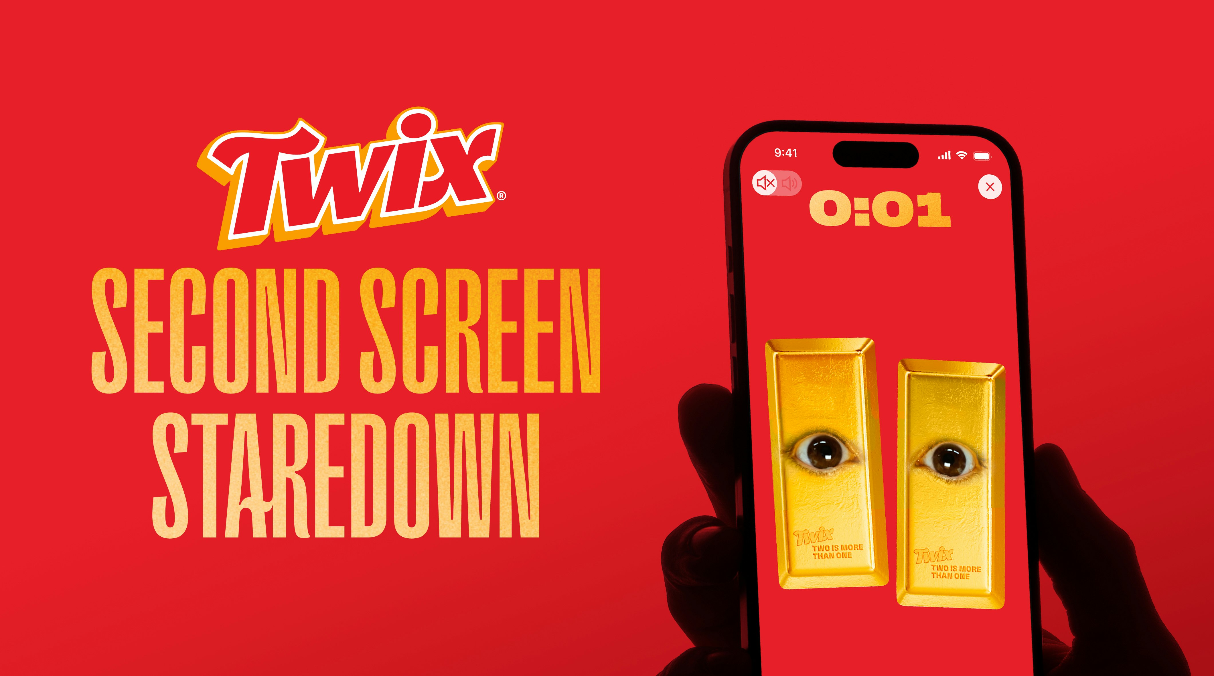 Twix Second Screen Staredown - Een kans om vandaag $ 170K goud te winnen tijdens de grote wedstrijd media 2