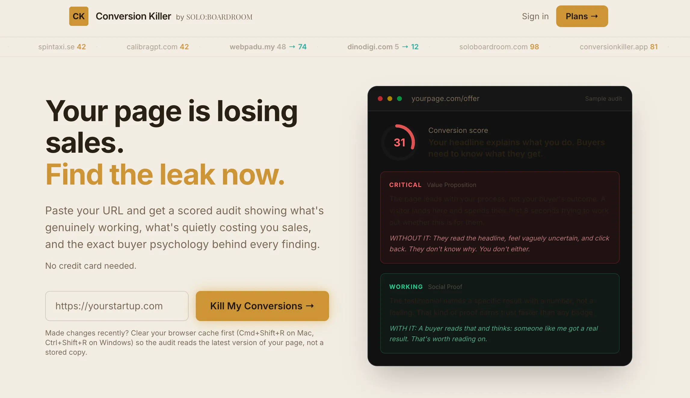 Conversion Killer gallery image