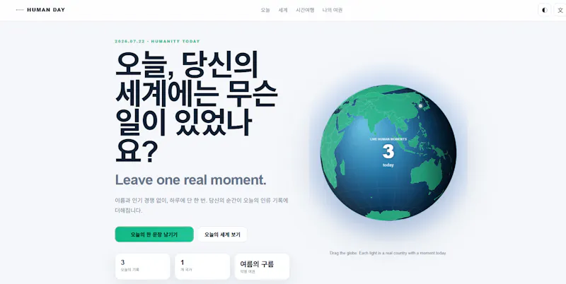 HumanDay screenshot 1