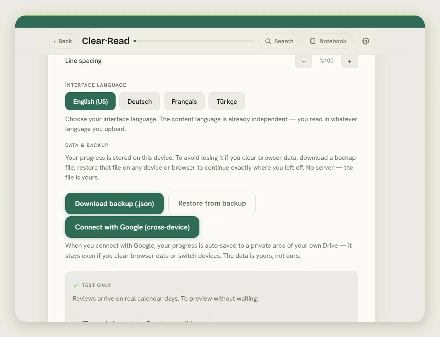 ClearRead — Remember what you read gallery image