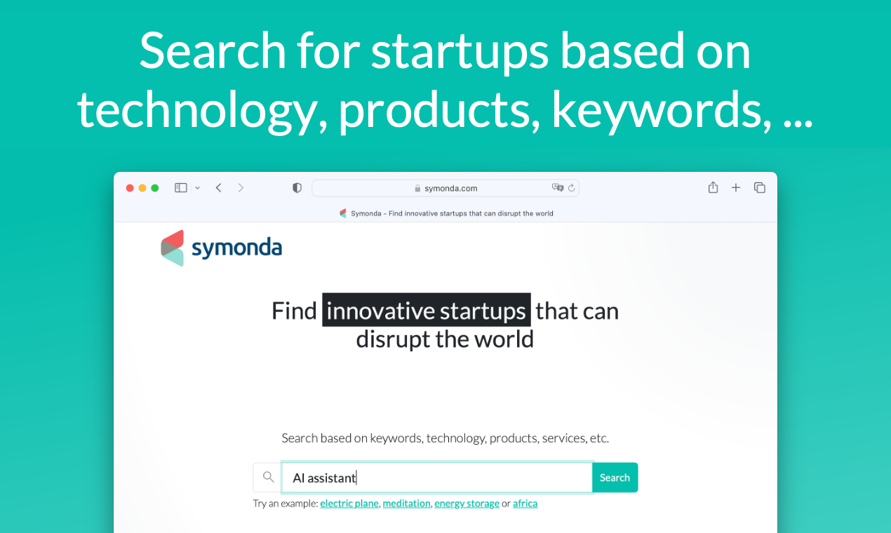 startuptile Symonda-A search engine to discover startups and validate ideas