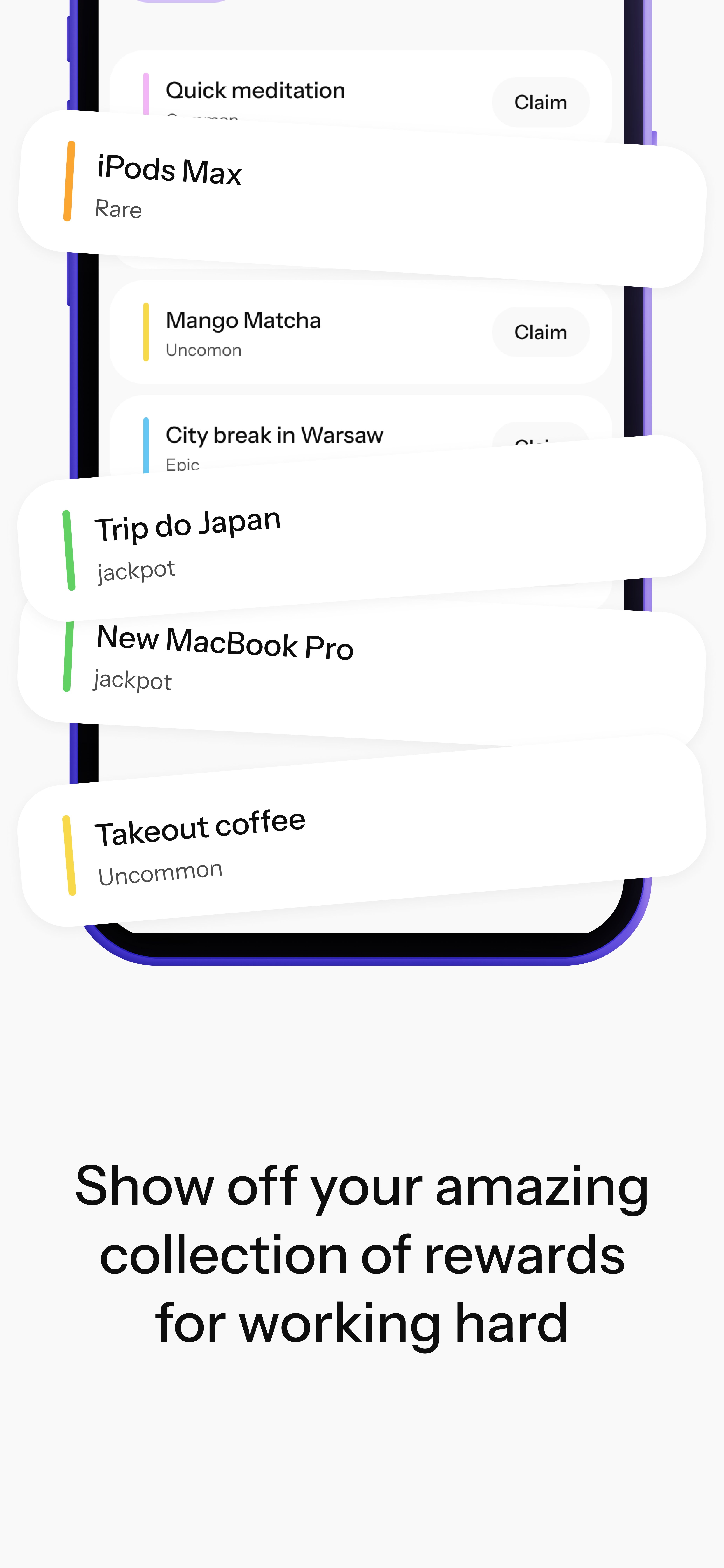 Focus Rewards - Screenshot 5 showing product features and functionality