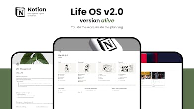 Notion Life Os v2.0 alive gallery image