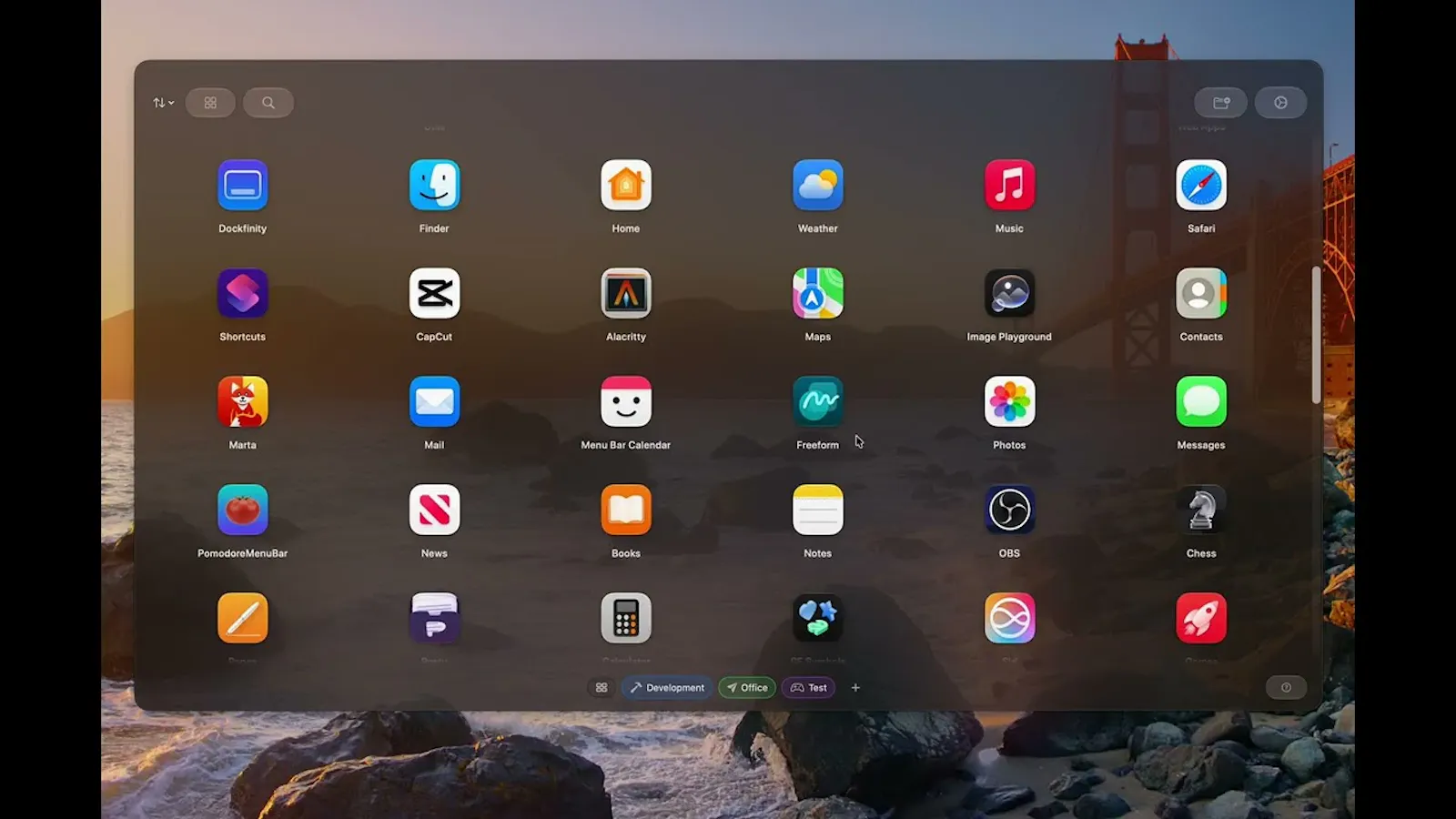 Launchie 1.6.1 screenshot 1 (video preview)