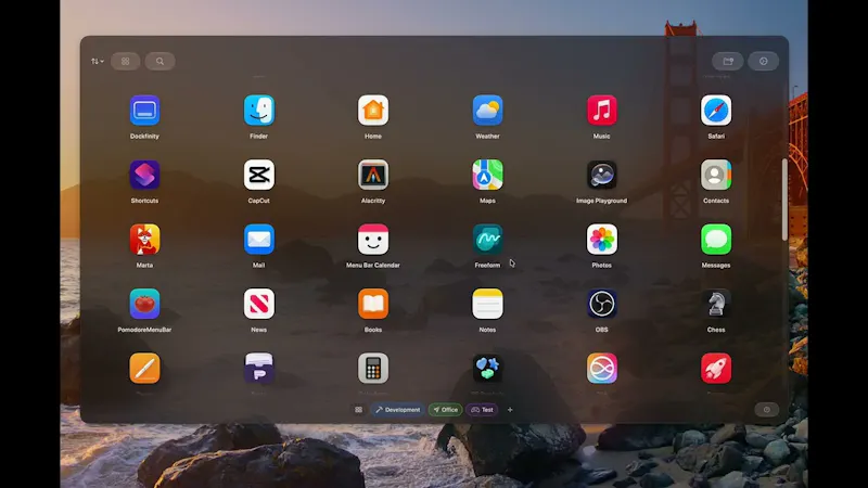 Launchie 1.6.1 screenshot 1 (video preview)
