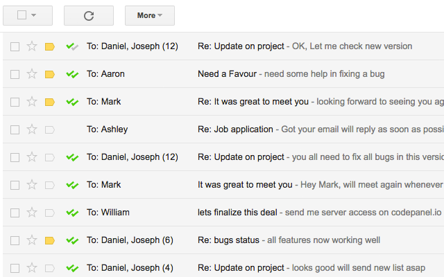 OBTrack for Tracking Email Opens in GMail (Available for Chrome & Opera) gallery image