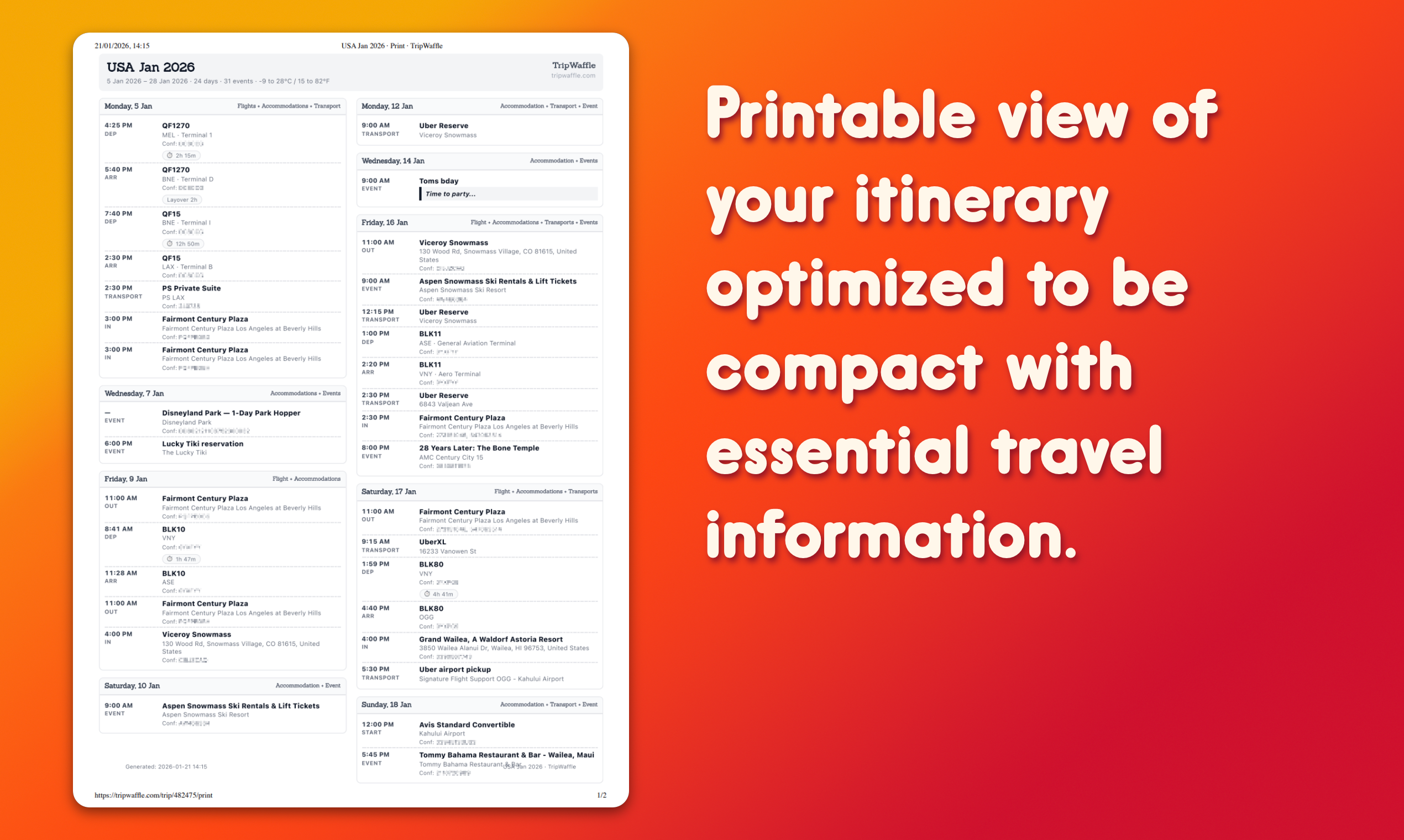 TripWaffle gallery image